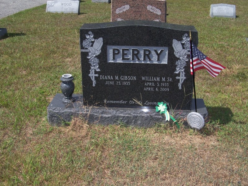 Perry grave marker