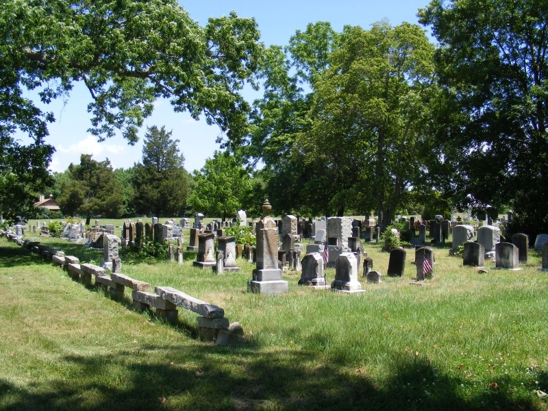 Corner view of Union Cemetery